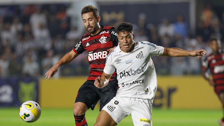 Santos e Flamengo vêm de derrota no Brasileirão 2023