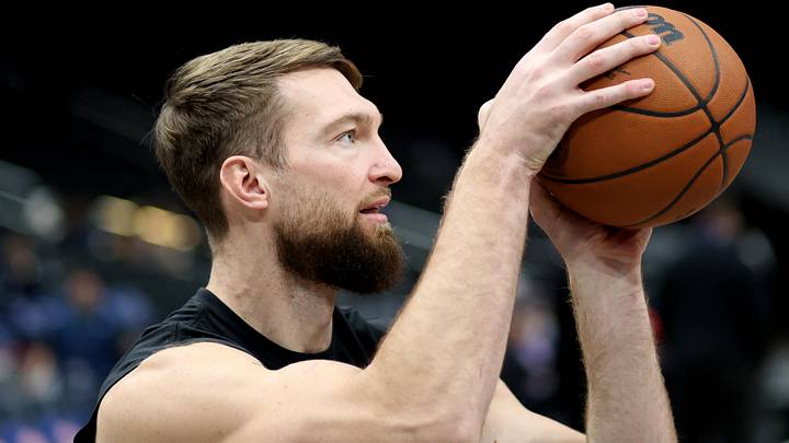 Feb 1, 2026; Washington, District of Columbia, USA; Sacramento Kings forward Domantas Sabonis (11) takes a shot before a game against the Washington Wizards at Capital One Arena. Mandatory Credit: Daniel Kucin Jr.-Imagn Images Feb 1, 2026; Washington, District of Columbia, USA; Sacramento Kings forward Domantas Sabonis (11) takes a shot before a game against the Washington Wizards at Capital One Arena. Mandatory Credit: Daniel Kucin Jr.-Imagn Images