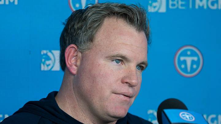 Tennessee Titans General Manager Mike Borgonzi addresses the media at team practice Vanderbilt Health Football Center Tuesday, Sept. 1, 2026. Tennessee Titans General Manager Mike Borgonzi addresses the media at team practice Vanderbilt Health Football Center Tuesday, Sept. 1, 2026.