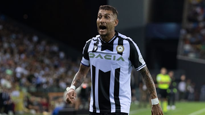 Udinese goleó a la Roma en la Serie A