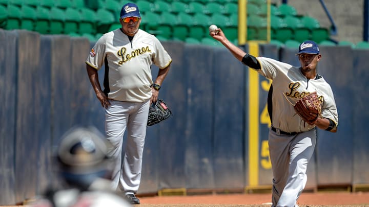 Leones del Caracas visitan a Tigres de Aragua
