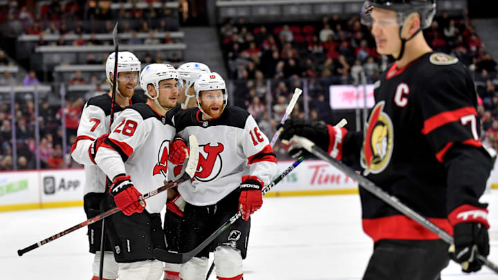 New Jersey Devils v Ottawa Senators New Jersey Devils v Ottawa Senators