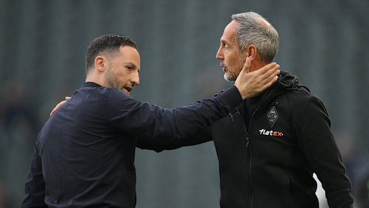 Domenico Tedesco (links) könnte belgischer Nationaltrainer werden