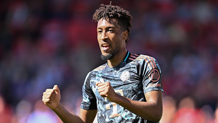 Kingsley Coman im Bayern-Trikot.