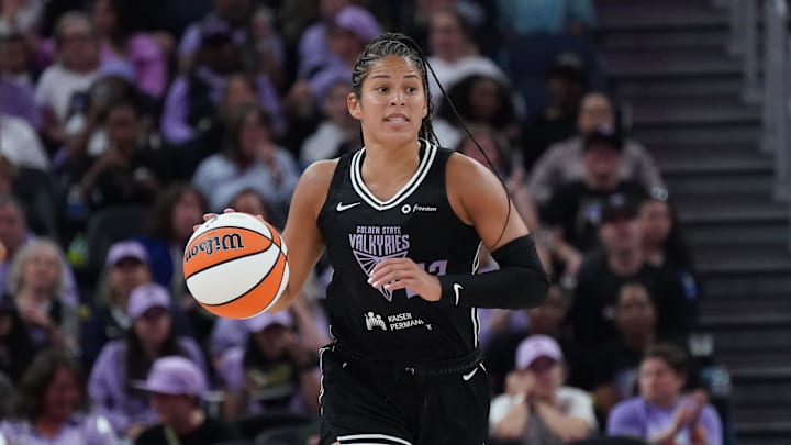 Golden State Valkyries guard Veronica Burton is an interesting prop target on Thursday.