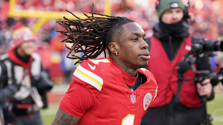 Chiefs wide receiver Xavier Worthy appears ready to return from a shoulder injury suffered in Week 1.