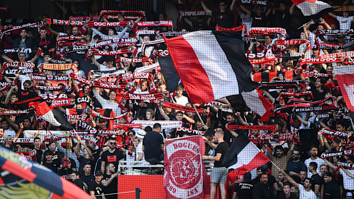 Les supporters niçois ont créé la polémique lors du match contre l'ASSE.
