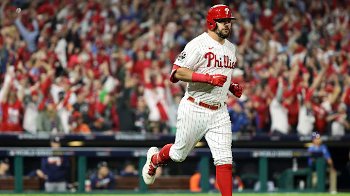 Schwarber conectó jonrón por el jardín central