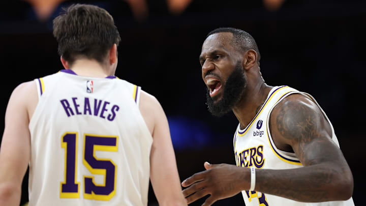 Austin Reaves es uno de los principales escuderos de LeBron James en estos Lakers