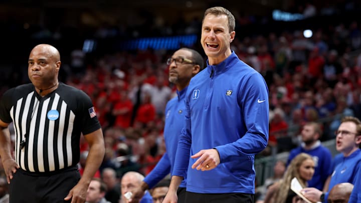 Duke basketball head coach Jon Scheyer Duke basketball head coach Jon Scheyer