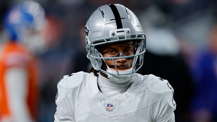 Las Vegas Raiders wide receiver Tre Tucker Las Vegas Raiders wide receiver Tre Tucker