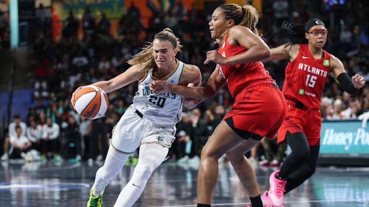 The New York Liberty are home favorites on Sunday.