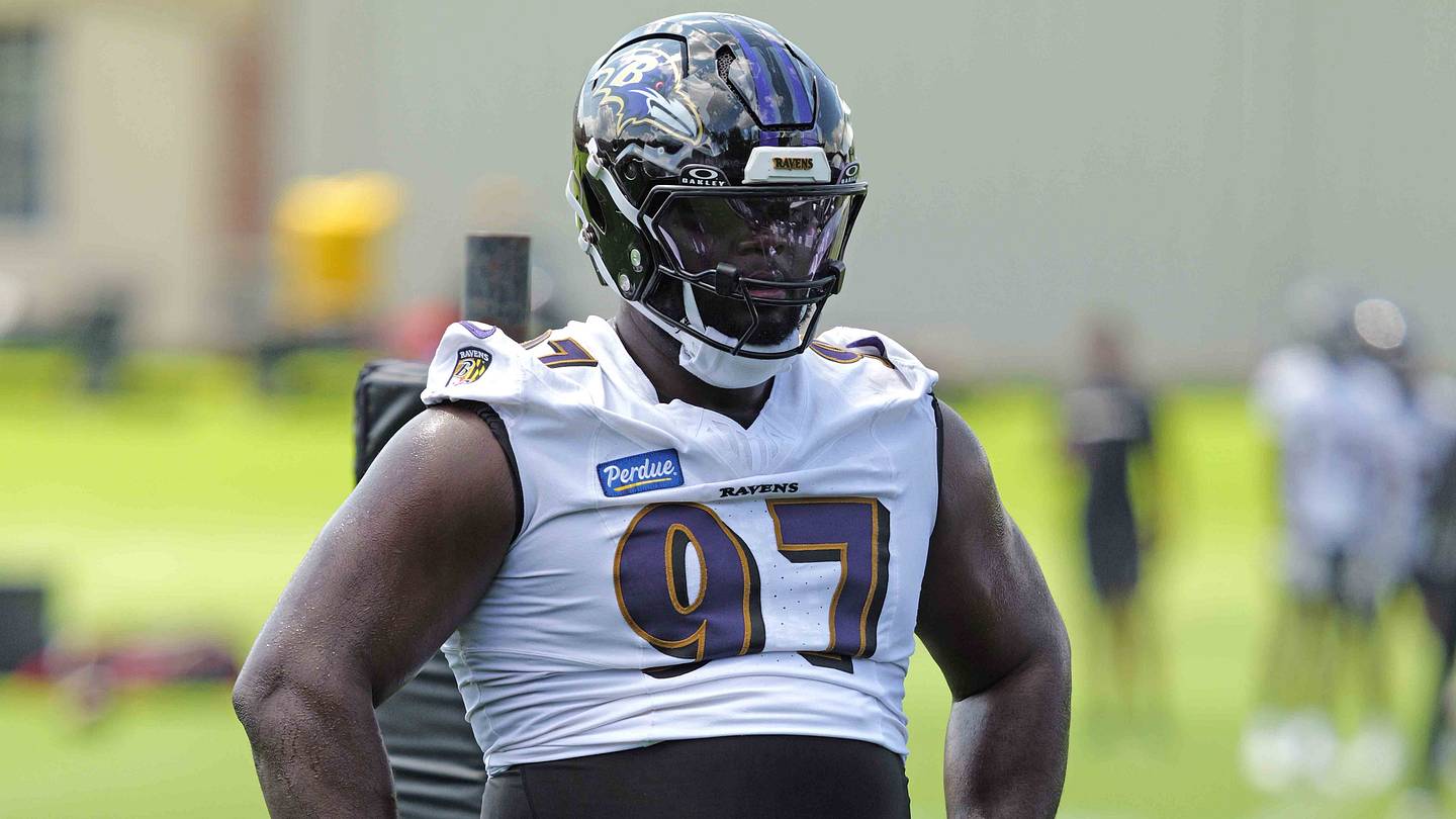 Ravens Trade DT C.J. Okoye to New York Giants To Reunite With John Harbaugh