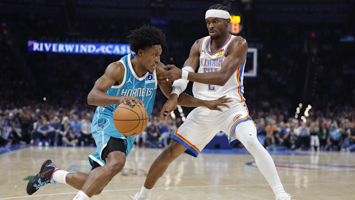 The Hornets stunned the Thunder on Monday with a blowout win over the reigning champs. 