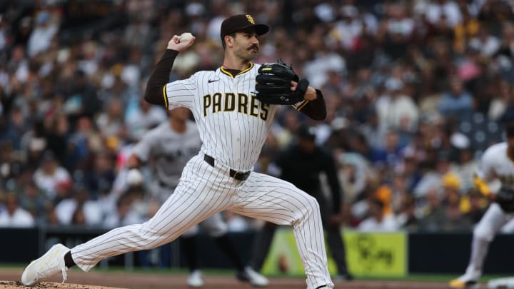 San Diego Padres starting pitcher Dylan Cease.