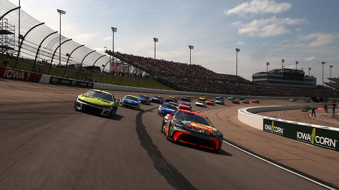 NASCAR Cup Series qualifying, full starting lineup at Iowa Speedway