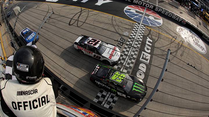 Ty Gibbs, Joe Gibbs Racing, Ryan Blaney, Team Penske, Bristol Motor Speedway, NASCAR Cup Series