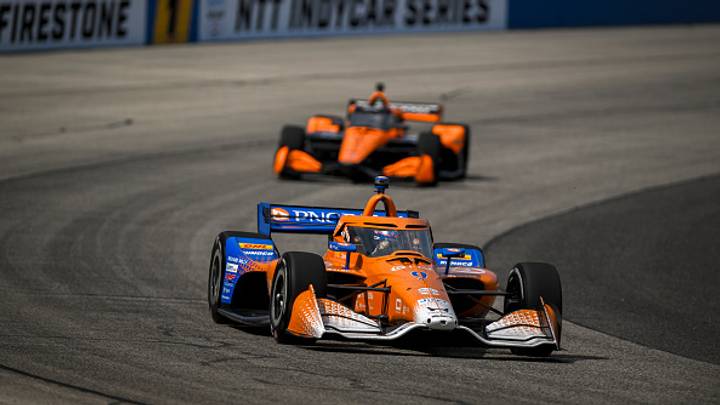 Scott Dixon, Chip Ganassi Racing, Christian Lundgaard, Arrow McLaren, IndyCar