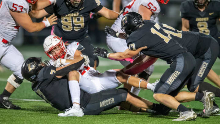 Kaleb Weikel (7) is one of the top linebackers in Minnesota in 2024 Kaleb Weikel (7) is one of the top linebackers in Minnesota in 2024