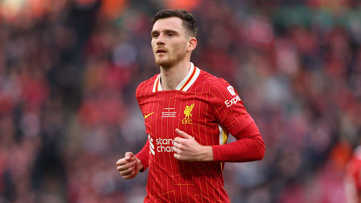 Andy Robertson has been repeatedly linked with a Liverpool exit