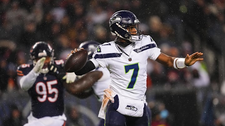 Geno Smith of the Seattle Seahawks