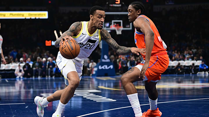 Utah Jazz v Oklahoma City Thunder - Emirates NBA Cup