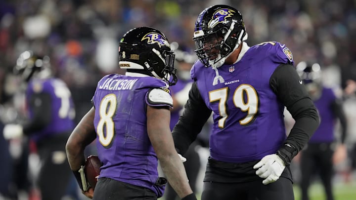 Stanley played all 17 regular-season games for the Ravens, blocking for Jackson.