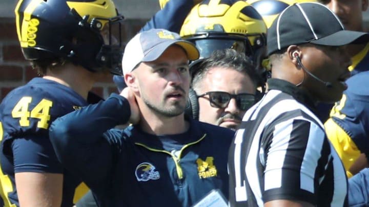 Connor Stalions broke his phone and threw it in a pond. Connor Stalions broke his phone and threw it in a pond.