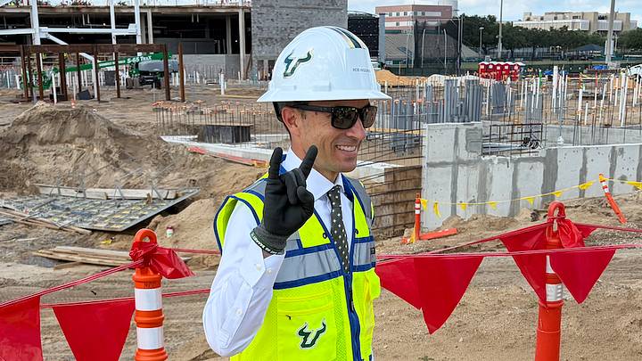 USF CEO of Athletics Rob Higgins