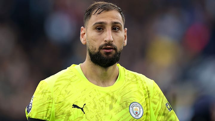 Gianluigi Donnarumma succeeded Ederson in Manchester City’s goal. Gianluigi Donnarumma succeeded Ederson in Manchester City’s goal.