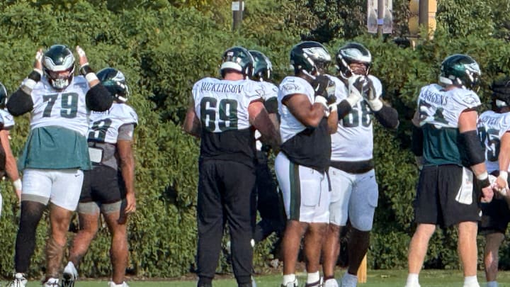 The Philadelphia Eagles went through a physical practice during Week 7 as they try to snap a two-game losing streak.