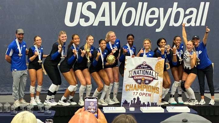 Nebraska volleyball commit and Houston Skyline won the Open National title last week.