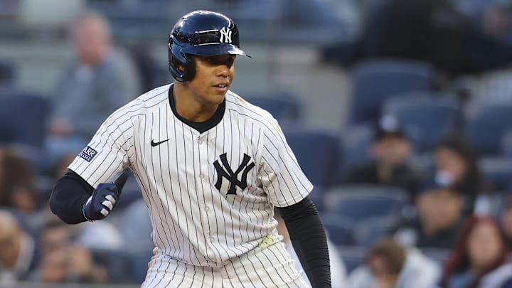 Soto tiene cinco jonrones en la campaña con los Yankees