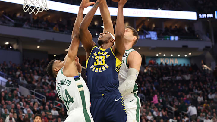 Indiana Pacers, Milwaukee Bucks, Myles Turner, Bruce Brown, Obi Toppin