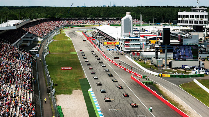 Grand Prix Start, Stadium, Crowd, 2012 German Grand Prix