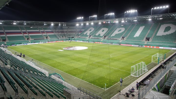 Lo stadio del Rapid Lo stadio del Rapid