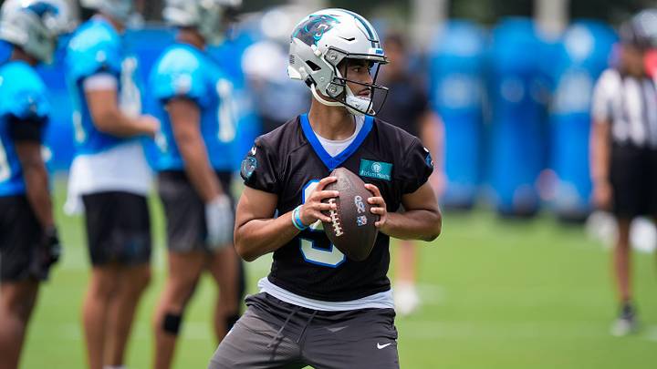 Carolina Panthers quarterback Bryce Young.