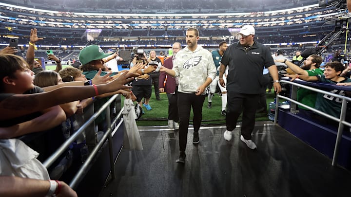 Philadelphia Eagles head coach Nick Sirianni was supportive of kicker Jake Elliott after his rough night in the win over the Washington Commanders.