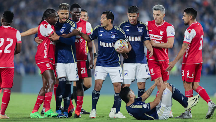 Millonarios v Santa Fe - Liga Betplay 2024-I Millonarios v Santa Fe - Liga Betplay 2024-I