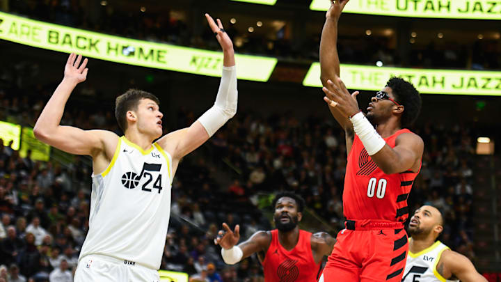 Portland Trail Blazers v Utah Jazz