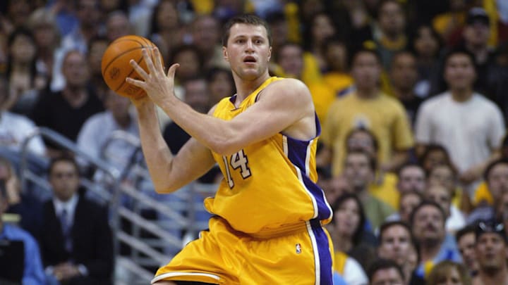 Medvedenko ganó dos anillos con los Lakers