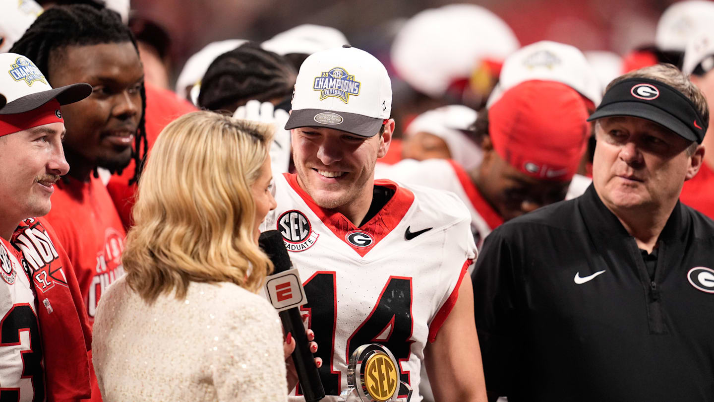 Kirby Smart Fires Back at Steve Smith After Comments Made About Gunner Stockton