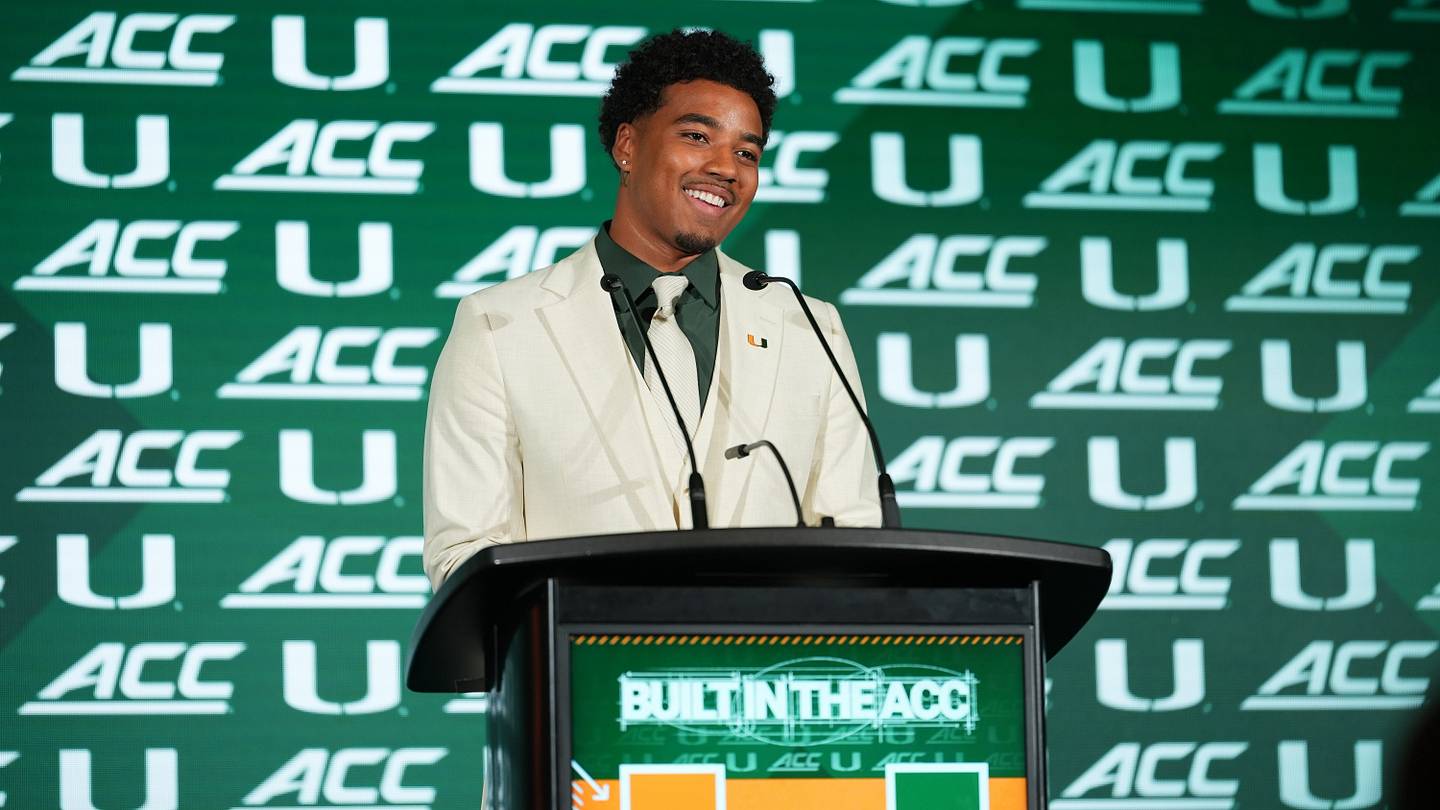 Darian Mensah needed just one practice with Miami to see what the hype was all about
