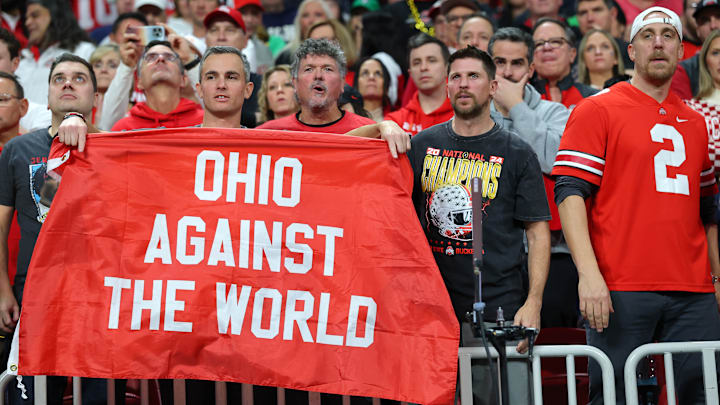 Ohio State fans at CFP National Championship