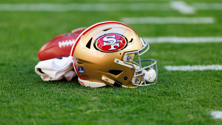 San Francisco 49ers helmet