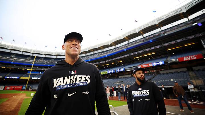 American League Wild Card Series: Boston Red Sox v New York Yankees - Workout American League Wild Card Series: Boston Red Sox v New York Yankees - Workout