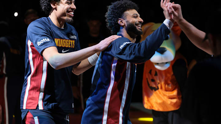 New Orleans Pelicans v Denver Nuggets New Orleans Pelicans v Denver Nuggets