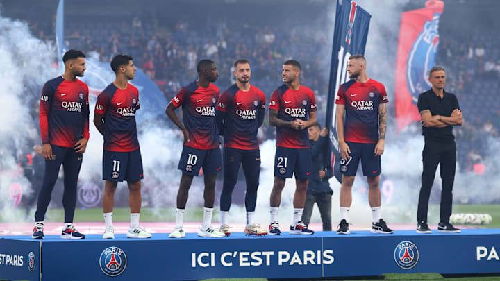 Le PSG a présenté ses recrues la semaine dernière avant le coup d'envoi face au RC Lens