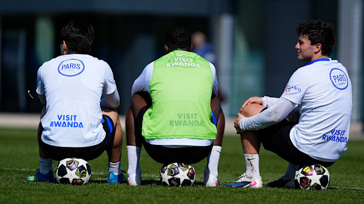 Paris Saint-Germain FC Training Session