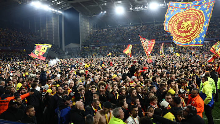 Les supporters du RC Lens